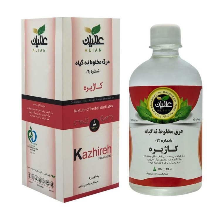 عرق مخلوط ده گیاه کاژیره(پروستات)